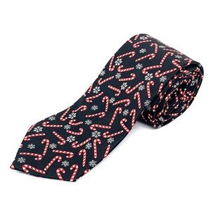 Candy Cane Themed Neck Tie